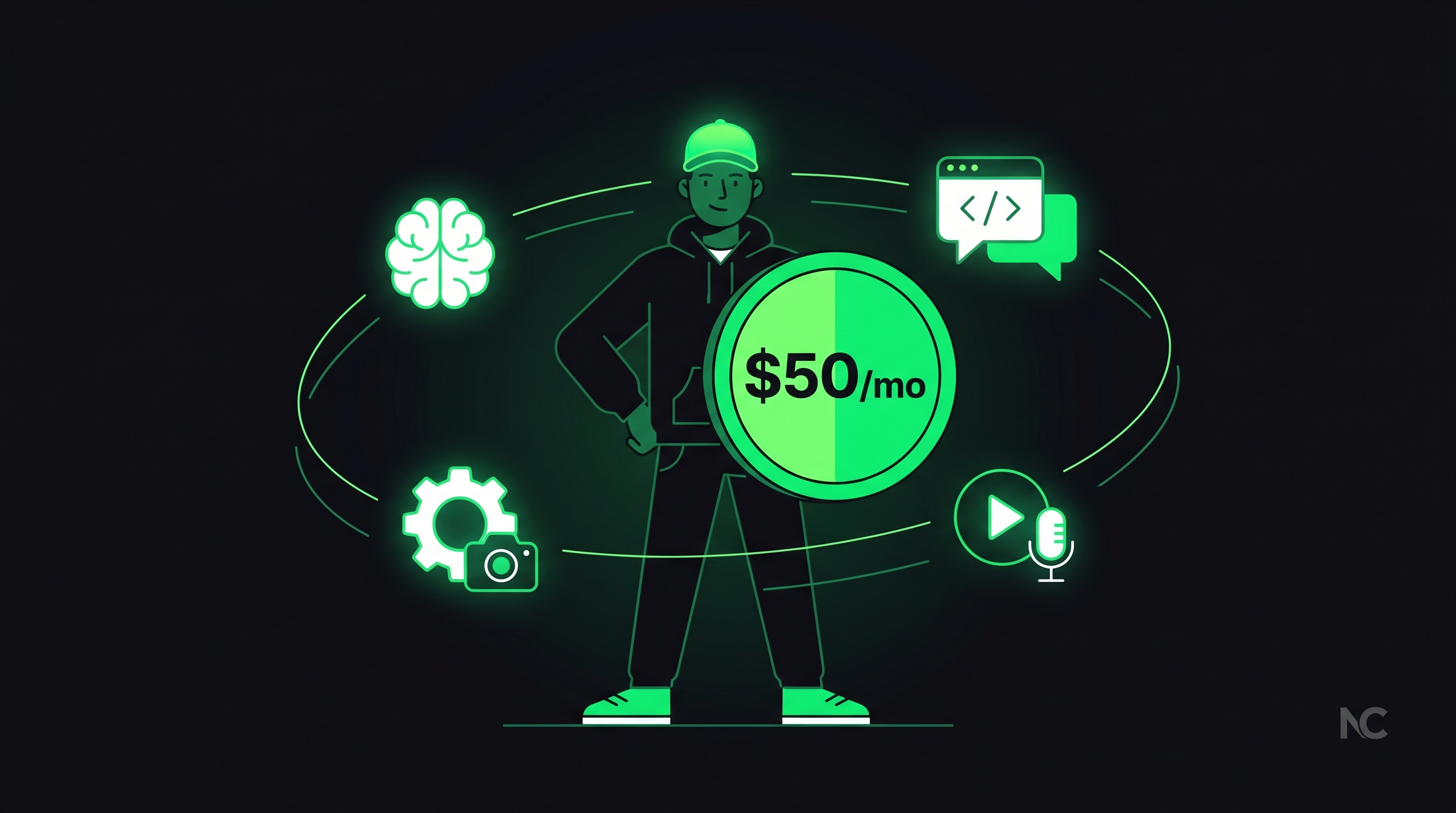 The Budget Creator's AI Stack for Under $50 a Month