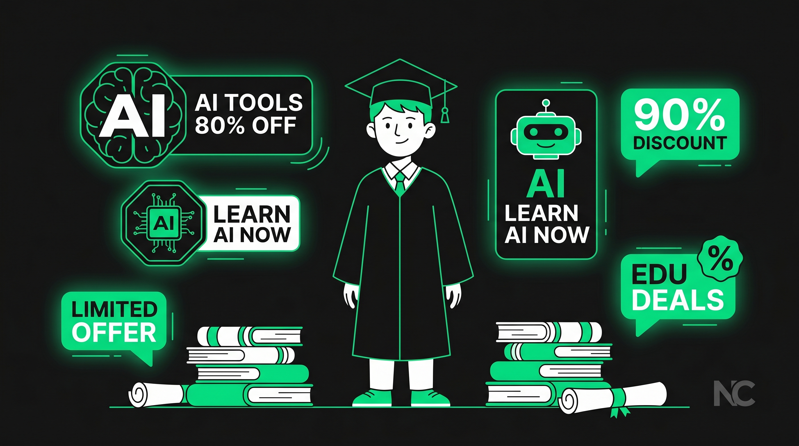 How Students Can Get Premium AI Tools at Massive Discounts