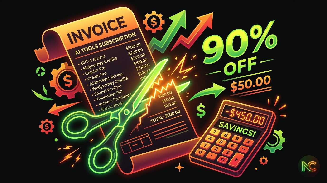 The Real Cost of AI Tools in 2026 (And How to Cut It by 90%)